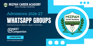 Medical Colleges Whatsapp groups by Mizpah Academy